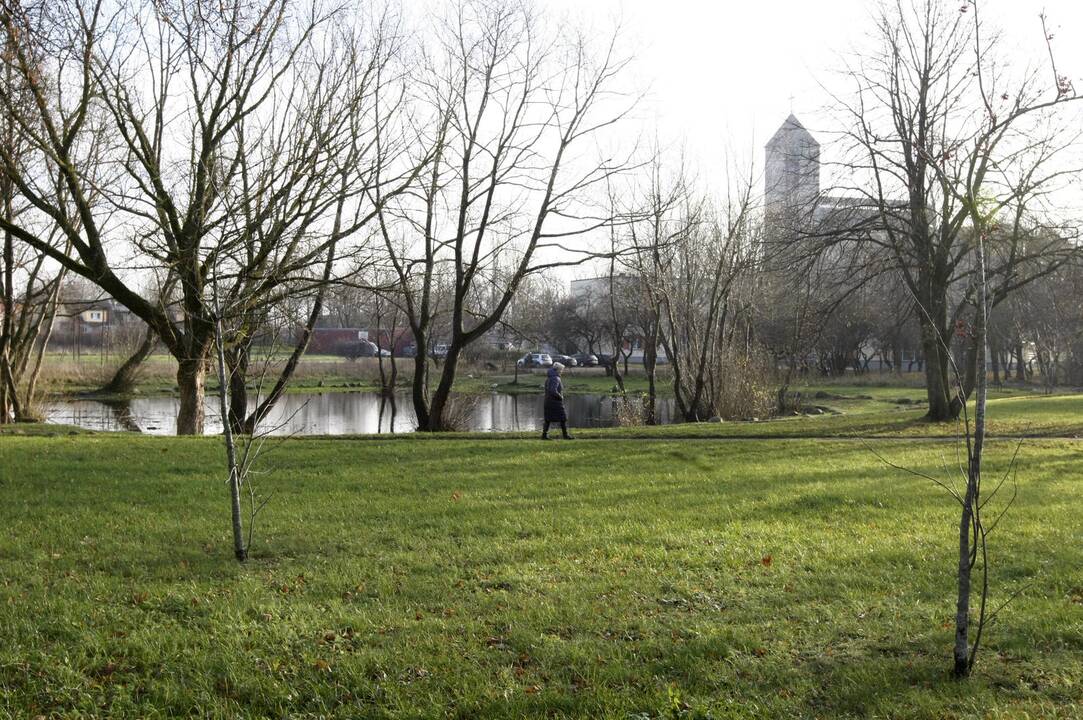 Vieta: nauja sporto salė bus statoma Kretingos ir Šviesos gatvių kampe.