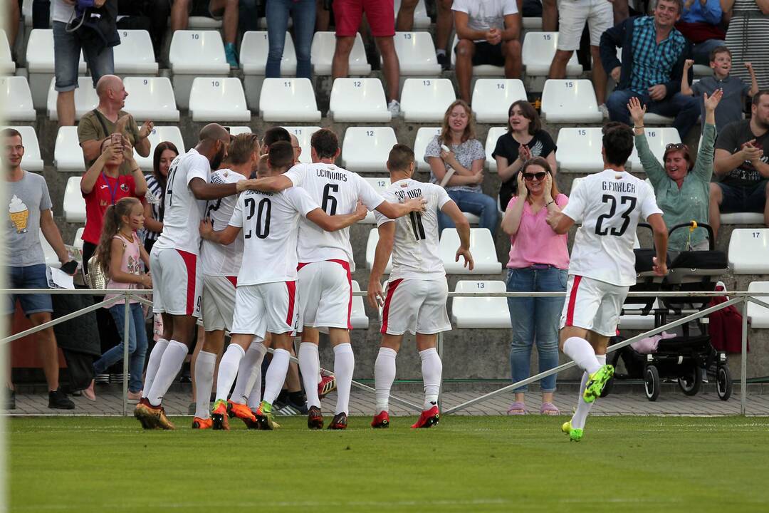 Po klubų sėkmės – ženklus A lygos progresas UEFA šalių reitinge