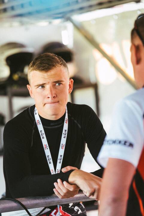 Strategija: pergalės kalviai J.Adomavičius (kairėje) su komandos vadovu H.Aleksandravičiumi.