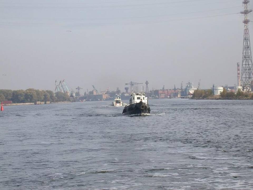 Laivyba: kanalas yra problemiškiausia Kaliningrado uosto vieta.