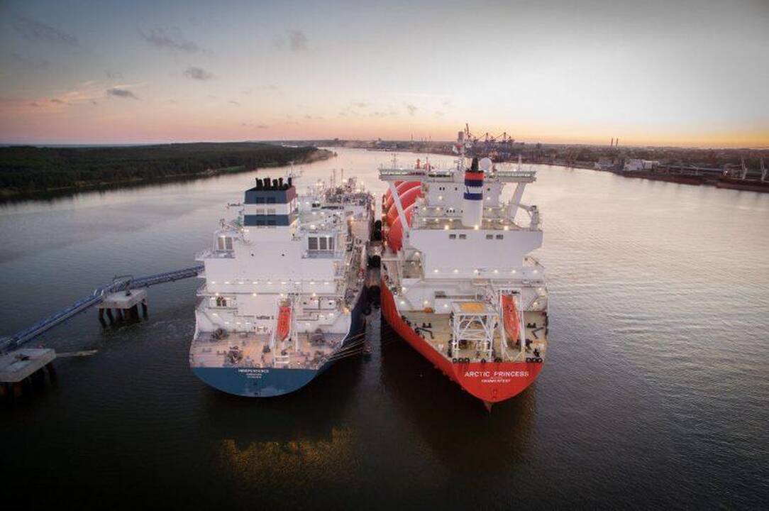 Laukiama: „Arctic Princess“ į Klaipėdą kartas nuo karto atgabena suskystintąsias gamtines dujas.