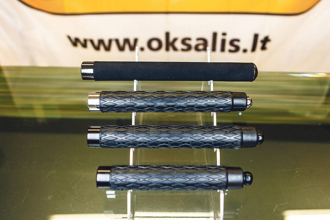 Įvairovė: „Oksalio“ parduotuvėse visoje Lietuvoje rasite kokybiškų savigynos priemonių jums prieinama kaina.