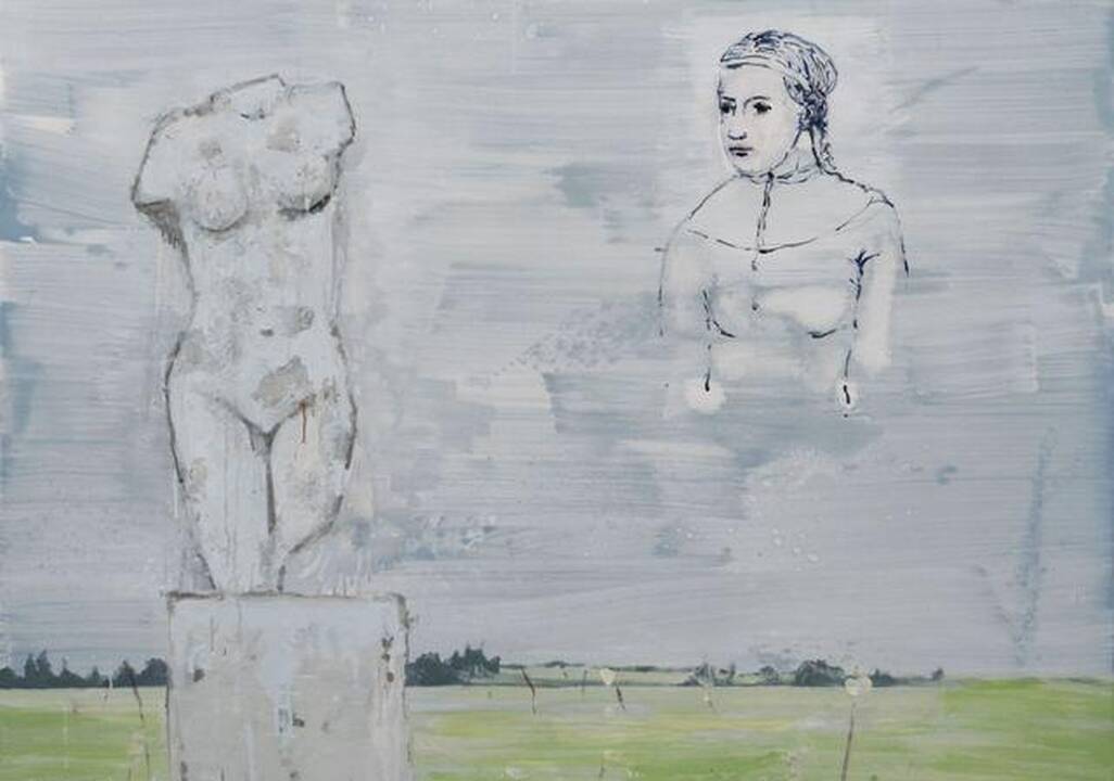 Kultūriniai peizažai: V. Paukštelio tapybos vernisažas Klaipėdoje