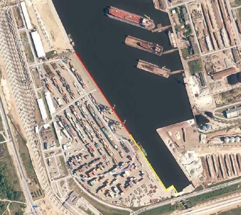 Veikla: intensyviai naudojamos 143A ir 143 krantinės.