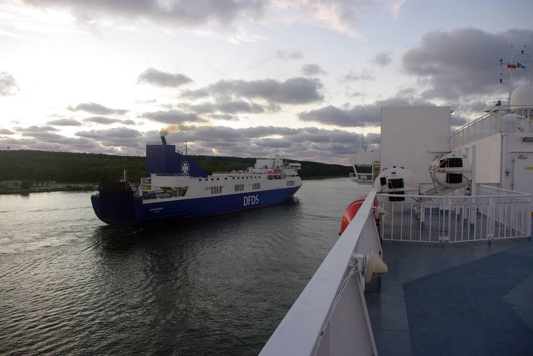 Tolerancija: nors su Lietuvos vėliava plaukiojantys DFDS keltai priklauso danų kompanijai, dauguma įgulos narių juose Lietuvos piliečiai.
