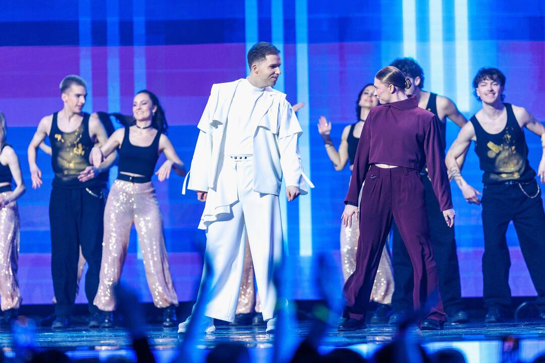 „Eurovizijos“ atrankos finalo akimirkos