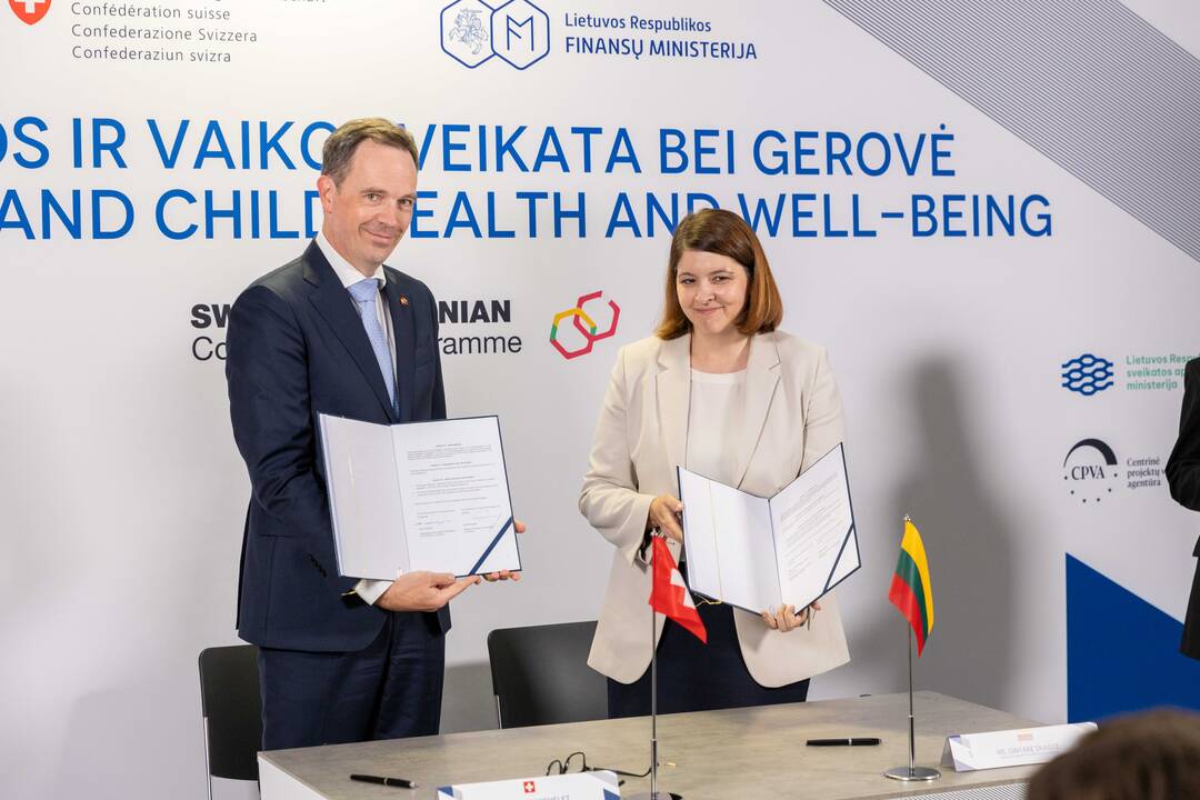 Lietuva ir Šveicarija skirs 36 mln. eurų šalies motinų ir vaikų ambulatorinei priežiūrai