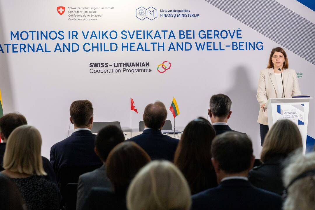 Lietuva ir Šveicarija skirs 36 mln. eurų šalies motinų ir vaikų ambulatorinei priežiūrai