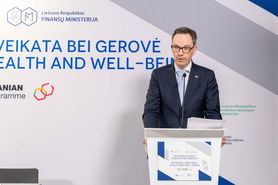 Lietuva ir Šveicarija skirs 36 mln. eurų šalies motinų ir vaikų ambulatorinei priežiūrai