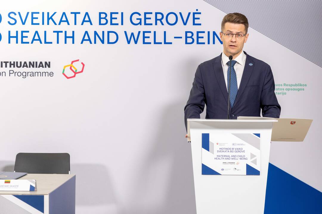 Lietuva ir Šveicarija skirs 36 mln. eurų šalies motinų ir vaikų ambulatorinei priežiūrai