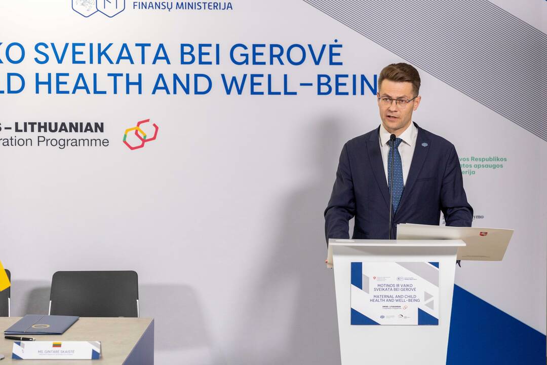 Lietuva ir Šveicarija skirs 36 mln. eurų šalies motinų ir vaikų ambulatorinei priežiūrai