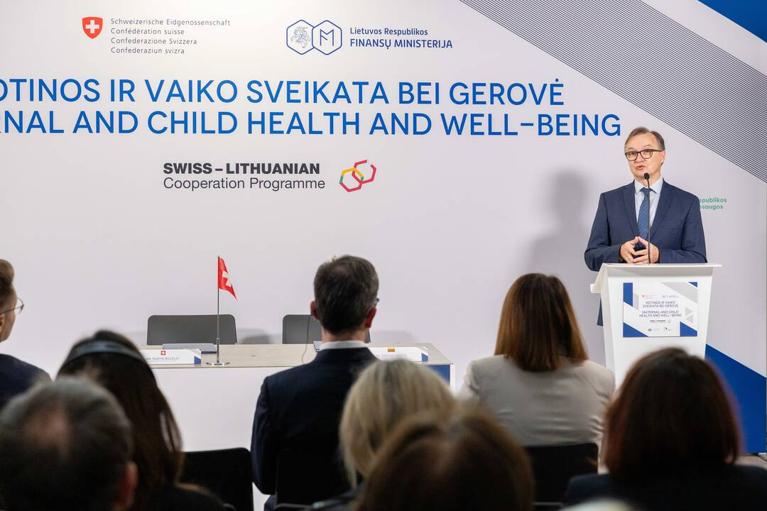 Lietuva ir Šveicarija skirs 36 mln. eurų šalies motinų ir vaikų ambulatorinei priežiūrai