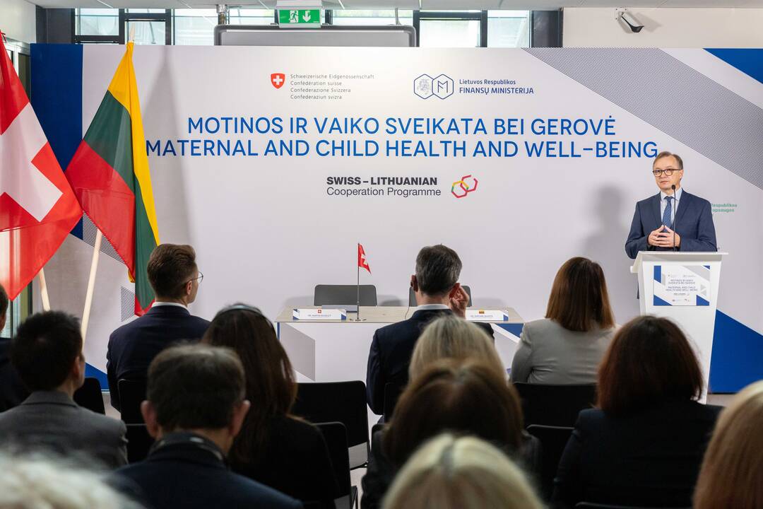 Lietuva ir Šveicarija skirs 36 mln. eurų šalies motinų ir vaikų ambulatorinei priežiūrai