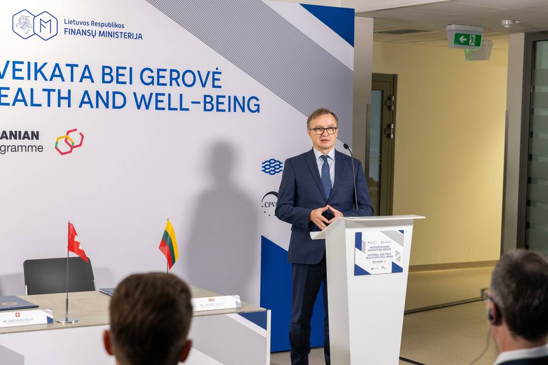 Lietuva ir Šveicarija skirs 36 mln. eurų šalies motinų ir vaikų ambulatorinei priežiūrai