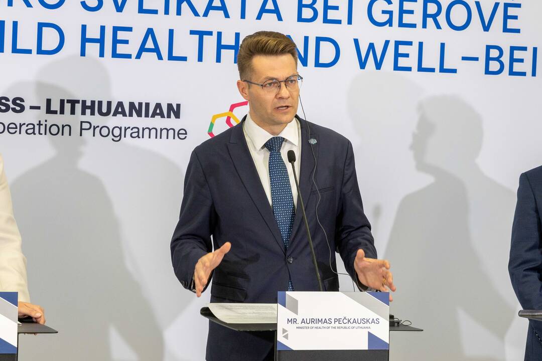 Lietuva ir Šveicarija skirs 36 mln. eurų šalies motinų ir vaikų ambulatorinei priežiūrai
