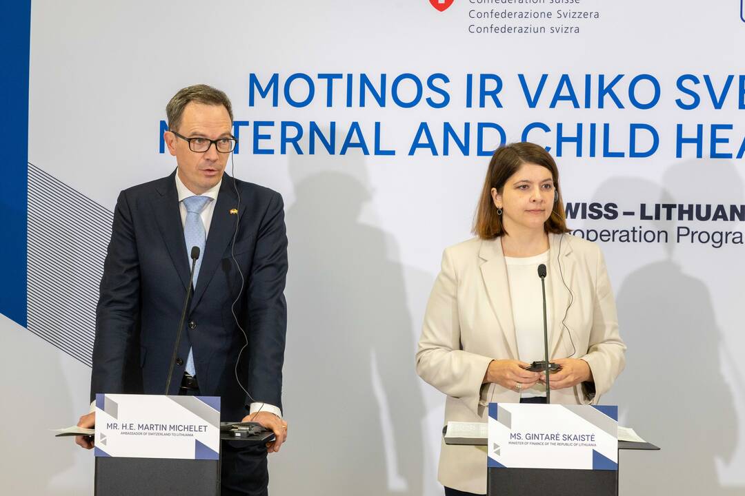 Lietuva ir Šveicarija skirs 36 mln. eurų šalies motinų ir vaikų ambulatorinei priežiūrai