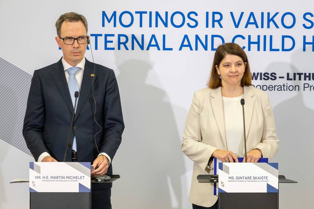 Lietuva ir Šveicarija skirs 36 mln. eurų šalies motinų ir vaikų ambulatorinei priežiūrai