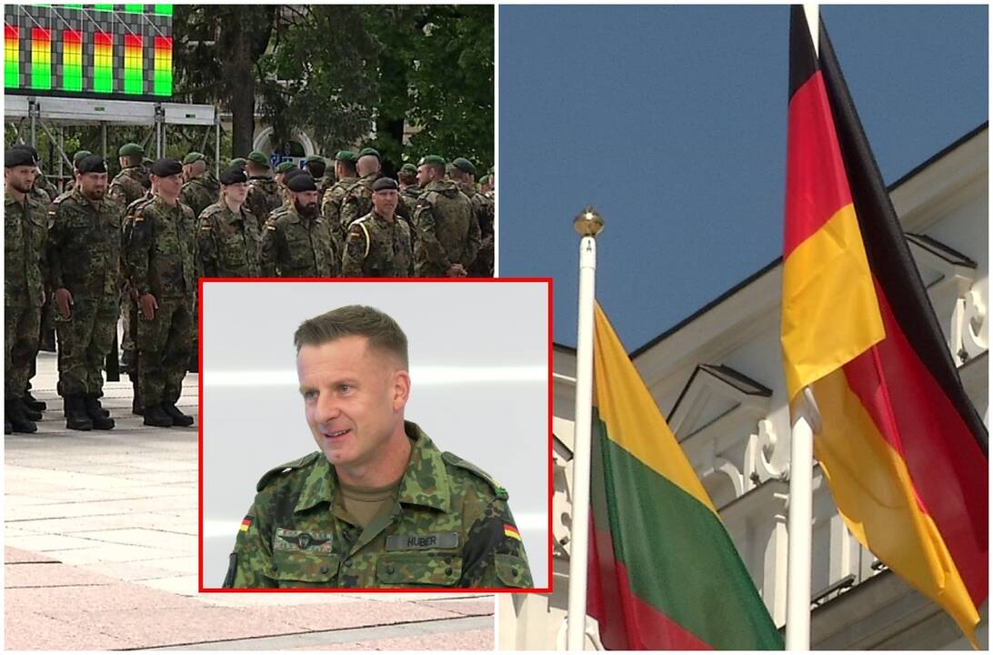 Lietuvių kalbą besimokantis brigados vadas: Lietuva daro fantastišką darbą