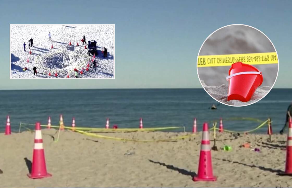 Šeimos tragedija paplūdimyje: smėlis palaidojo septynių metų mergaitę