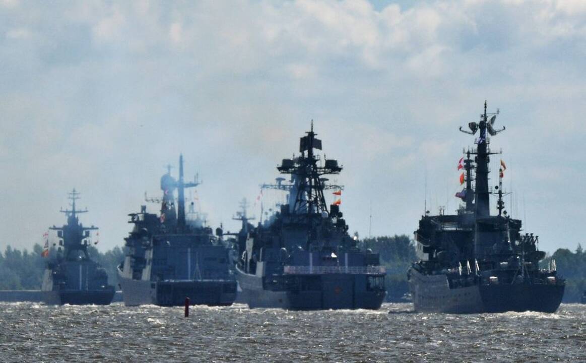 Juodojoje jūroje budi vienas Rusijos raketnešis