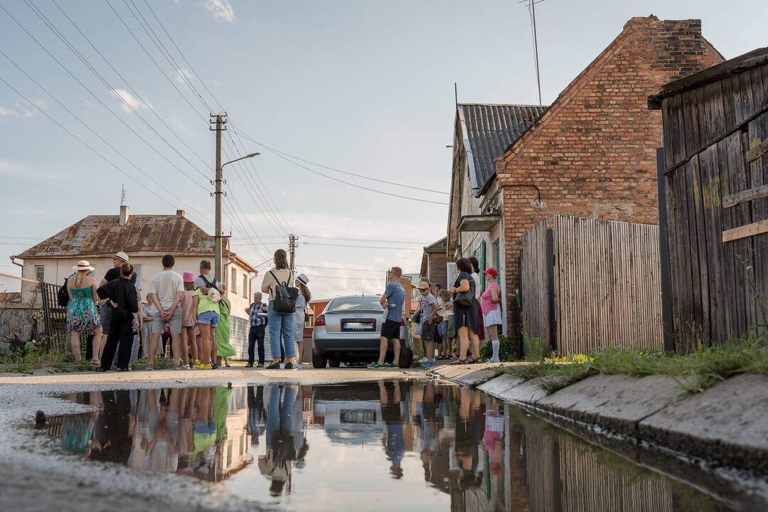 Tema: O. Voronova pasakojo, kad prieš II pasaulinį karą Vilijampolėje gyventojų jau buvo 12 tūkst., iš jų tik kas ketvirtas – ne žydas.
