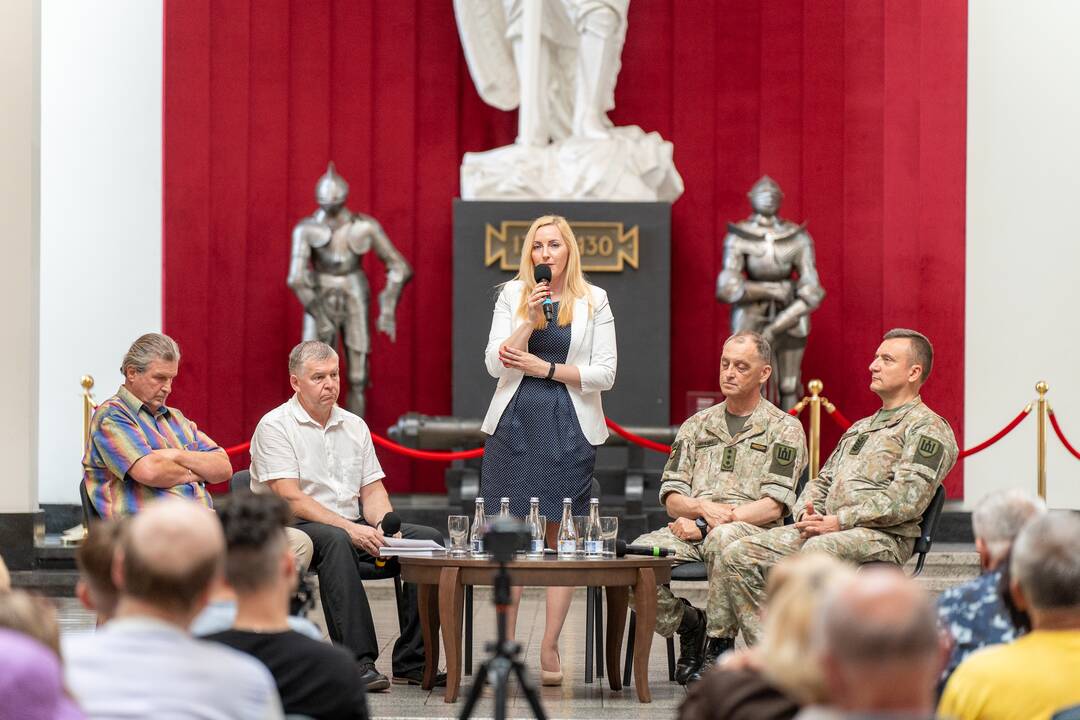 Diskusija su ekspedicijos dalyviais „Kapitono Antano Kaškelio kapo paieškos“