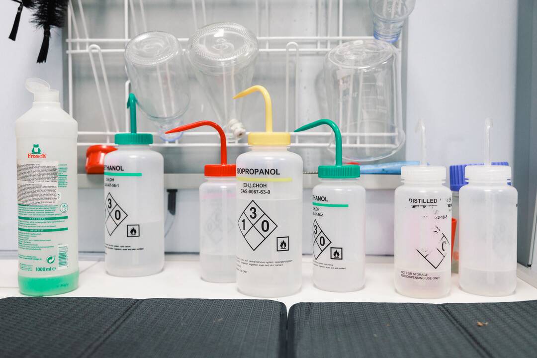 Chemijos laboratorija Kauno tvirtovės VII forto mokykloje
