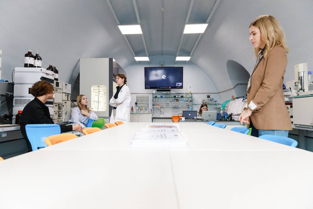 Chemijos laboratorija Kauno tvirtovės VII forto mokykloje