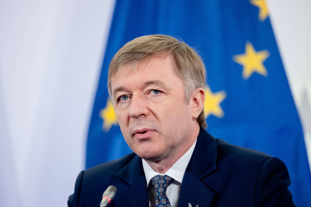 A. Veryga ir R. Karbauskis po EP rinkimų 