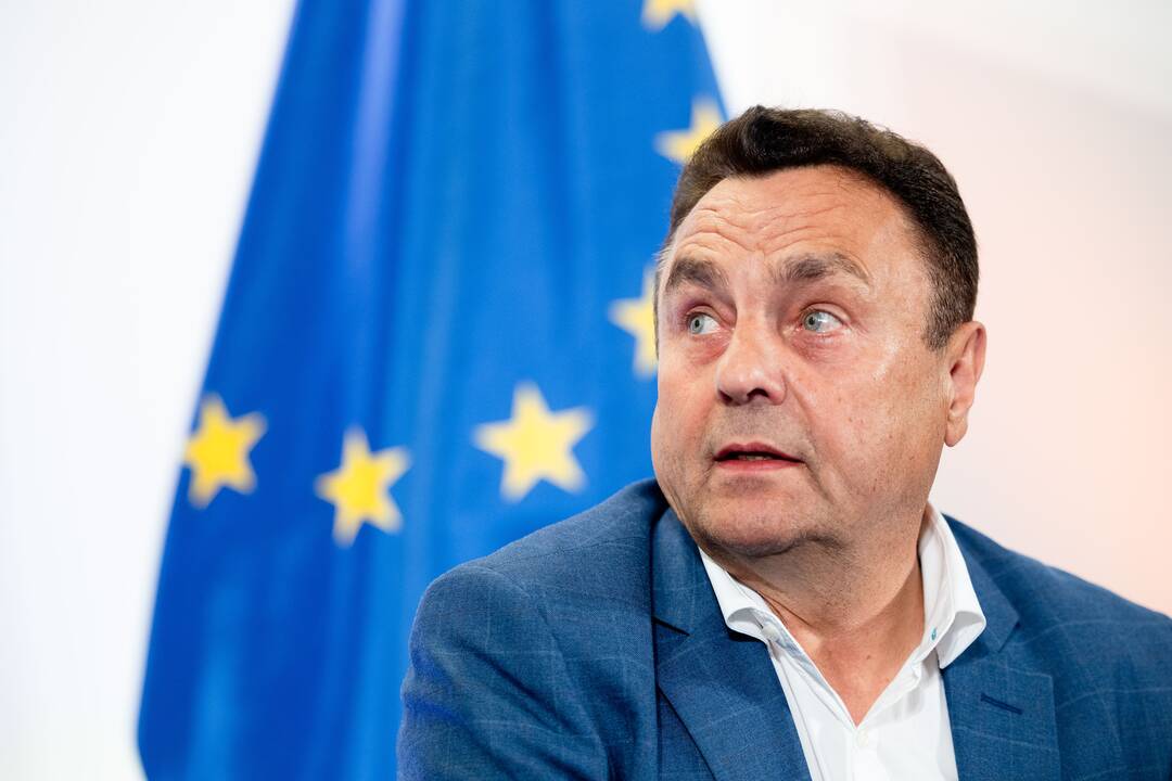  P. Gražulis ir N. Puteikis po EP rinkimų