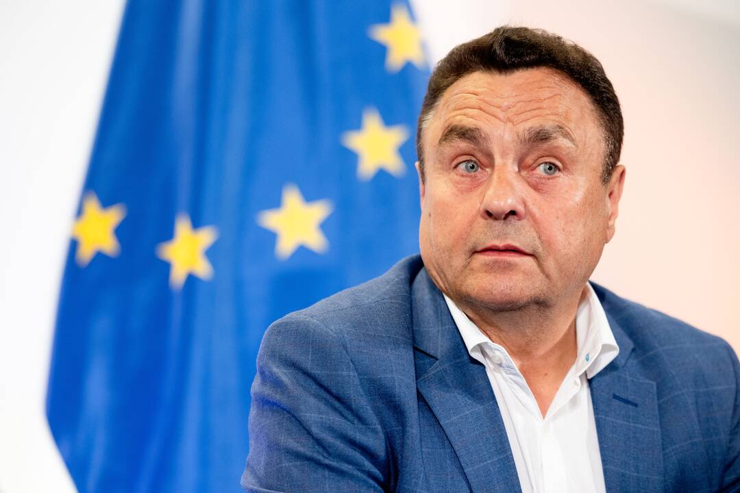  P. Gražulis ir N. Puteikis po EP rinkimų