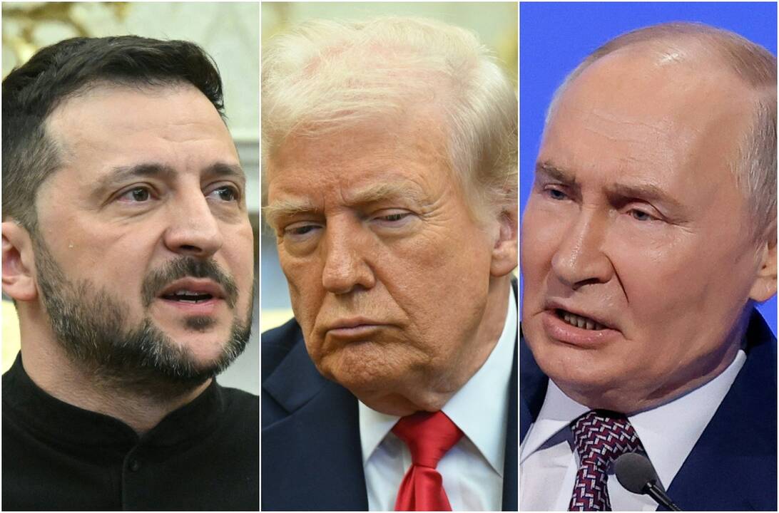 Trumpas apie Zelenskį: nepasakyčiau, jog jis puikiai tvarkosi
