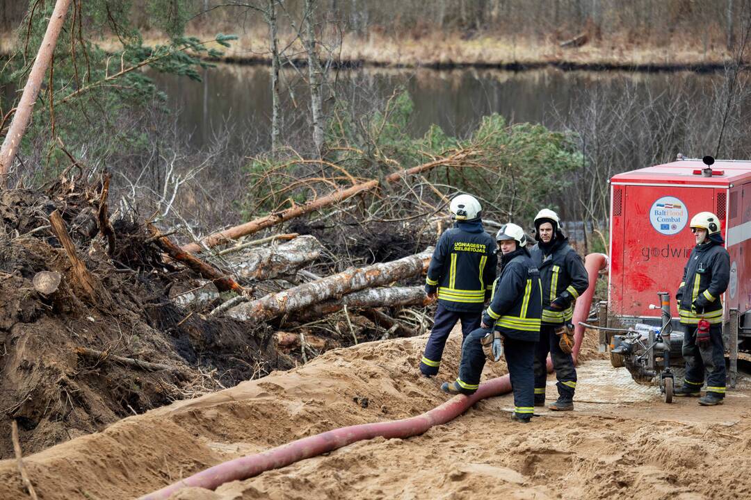 JAV kariuomenė: į Pabradės poligoną atvyko papildomos inžinierių pajėgos su technika