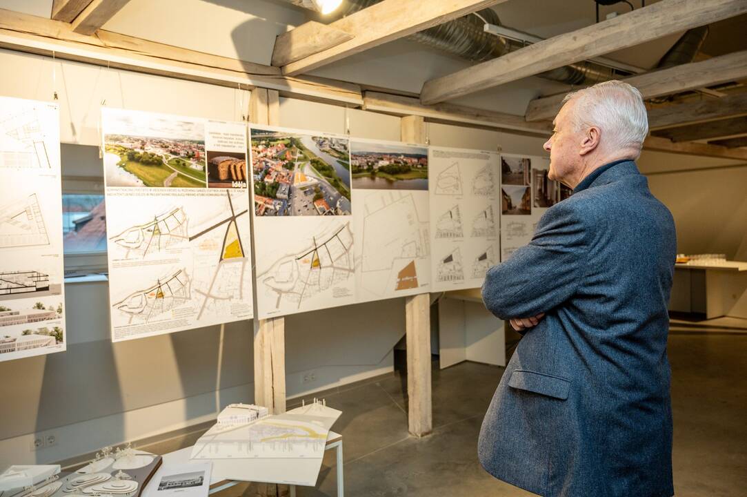 Ekspertai vertina architektų idėjas Kauno senamiesčio prieigoms: išrinks geriausiųjų trejetuką