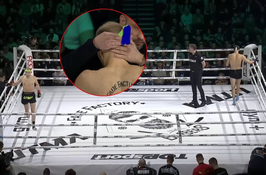 Pamatykite: kvapą gniaužianti čempionų titulo kova UTMA ringe 