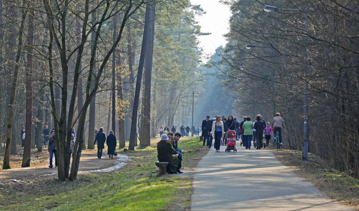 Neįprastai šilti orai Lietuvoje dar pasisvečiuos