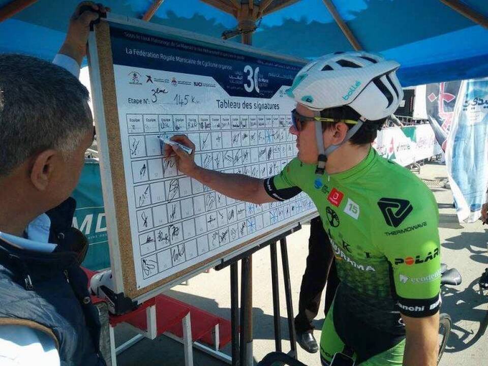 Dviratininkas G. Kaupas paskutiniame „Tour du Maroc“ etape finišavo septintas