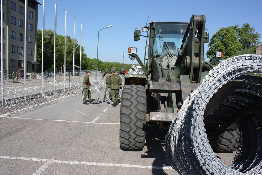 Kaune baigiama ruoštis NATO pratyboms
