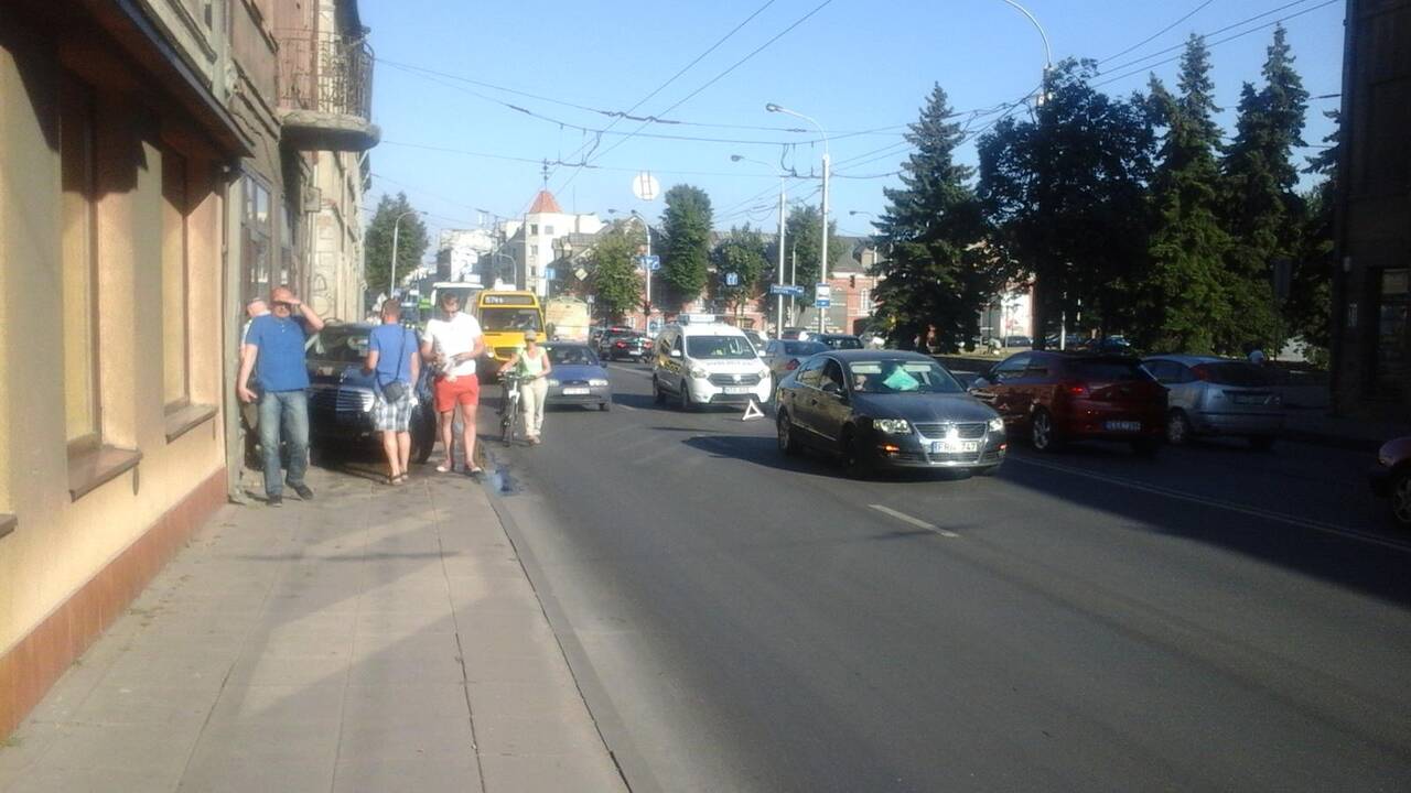 Avarija Šv. Gertrūdos gatvėje