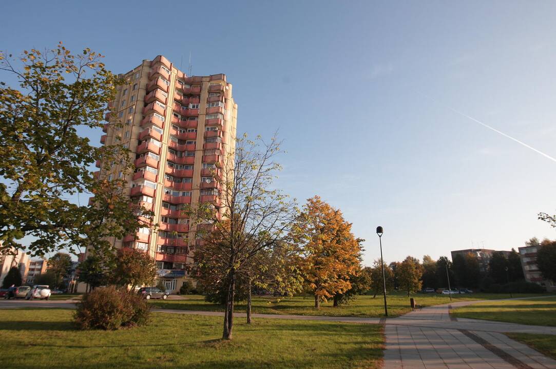 Gaisras P. Plechavičiaus g. daugiabutyje