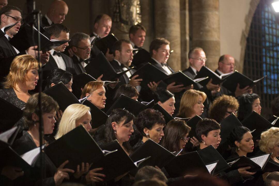 Smuikininkų Mekoje – ovacijos Kauno choristams