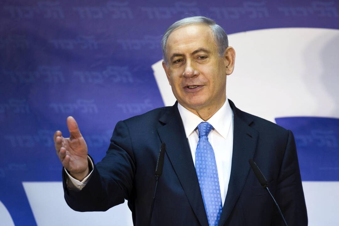 Izraelio ministras pirmininkas B. Netanyahu