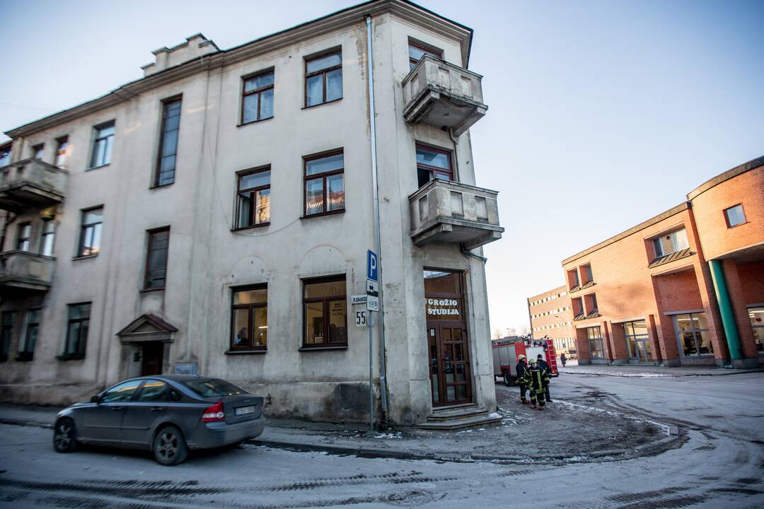 Gaisras vos nepražudė 70-metės kaunietės