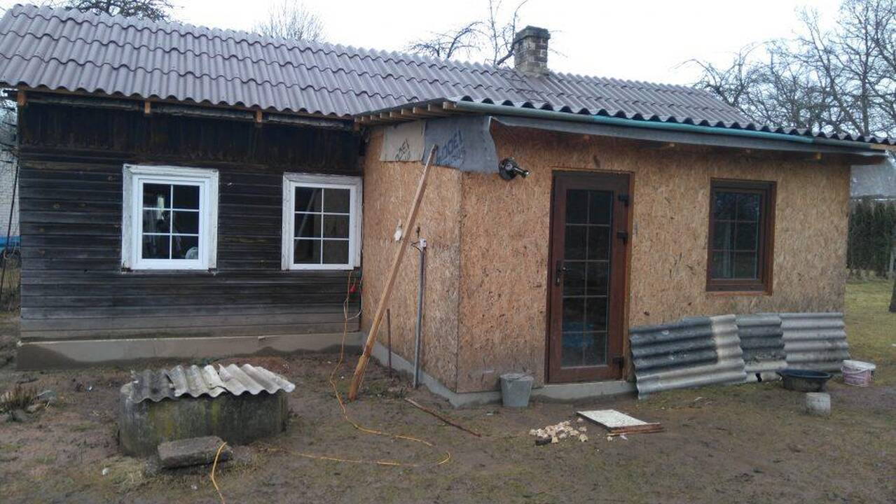 Sodyba, kur vos neįvyko tragedija.