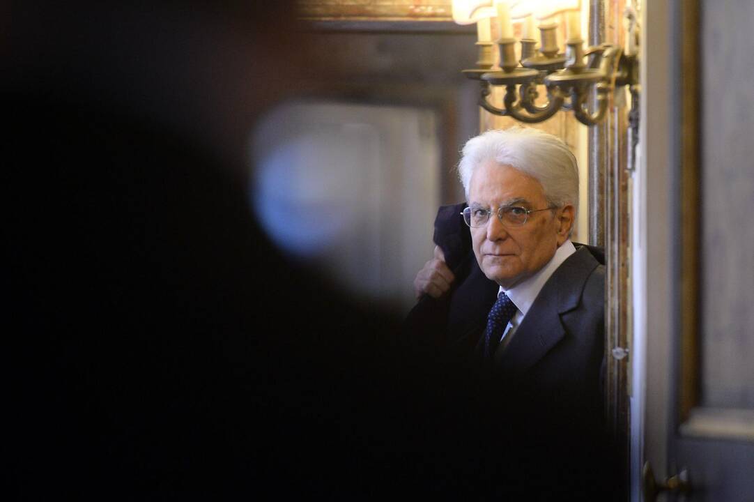 Italijos prezidentu išrinktas Sicilijos teisėjas S. Mattarella