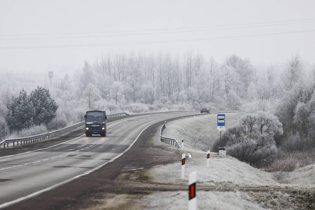 Ruoškitės: šią savaitę laukia stingdantis šaltis