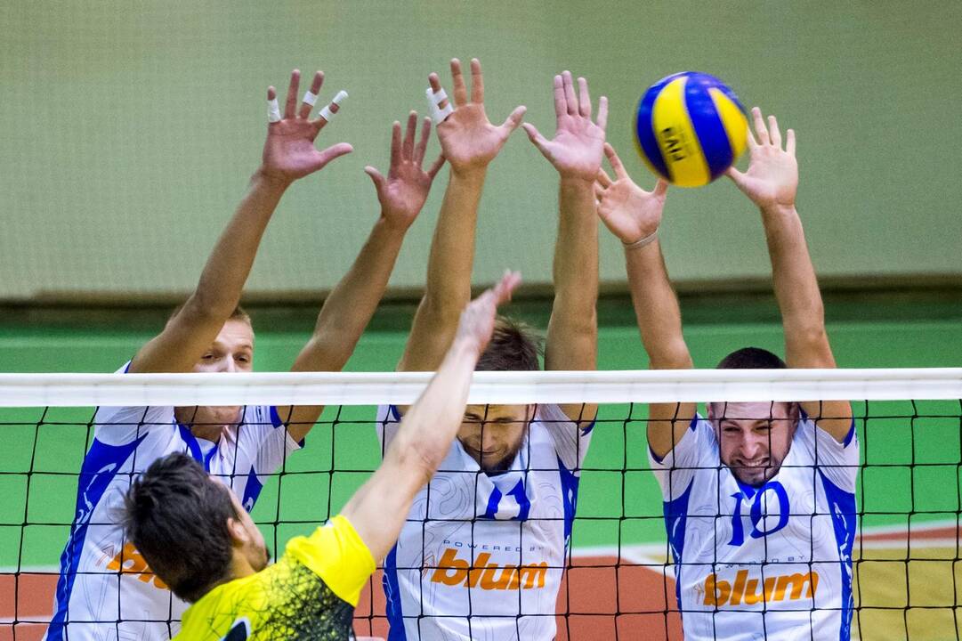 Lietuvos tinklinio komandos Estijoje neprilygo varžovams