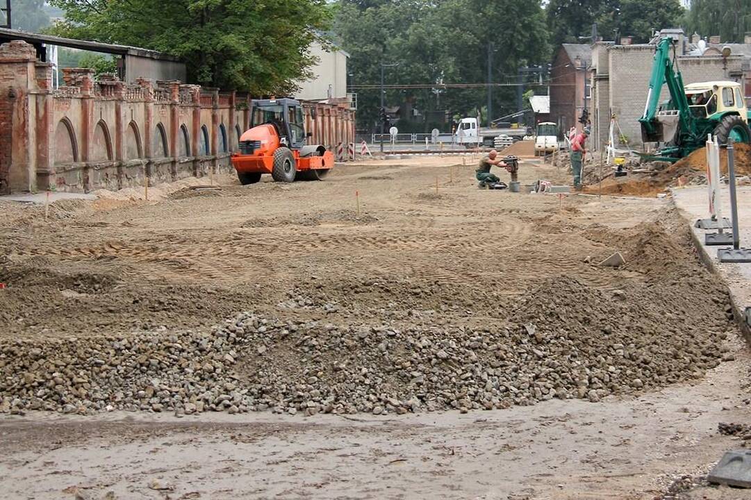 Į ligoninę vedanti gatvė sulaukė remonto