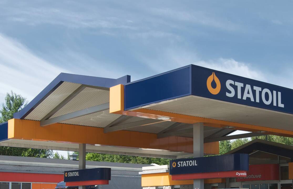 Kilo gaisras „Statoil“ degalinėje