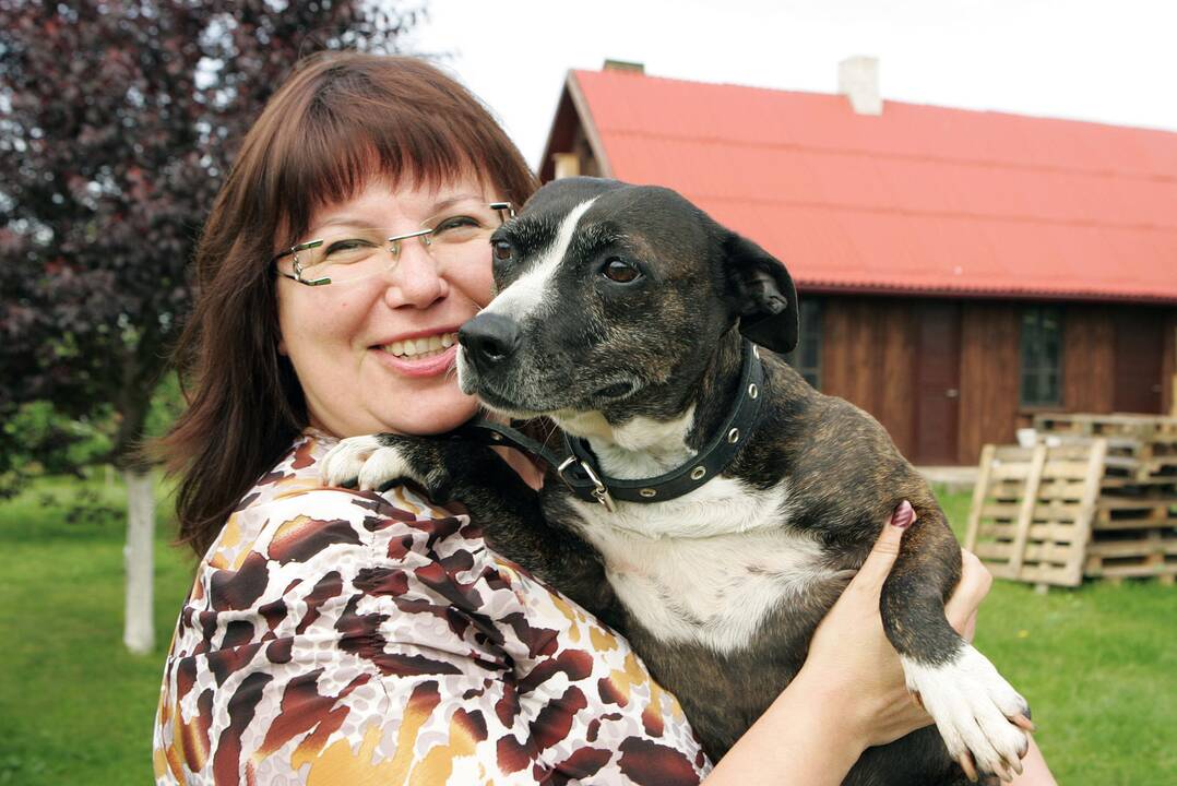 Orinta Leiputė su savo augintiniais